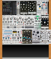 My jewelled Eurorack