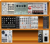 My sheltered Eurorack