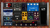 My diffuse Pedalboard