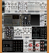 My bandaged Eurorack