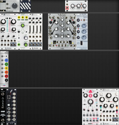 My cottaged Eurorack (copy)