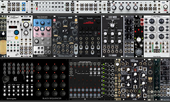 Intellijel 7U 104HP Performance Rack - Poly Cinematic Ensemble