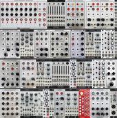 My Serge Eurorack III (3rd sequencer in middle)
