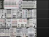My Serge Eurorack VII Top Row All Sequencing II (copy) (copy)