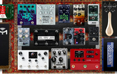My stilted Pedalboard