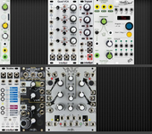 Eurorack mock-up