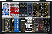 My untrimmed Eurorack