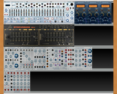 My backstage Eurorack
