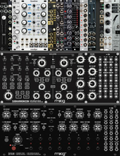 Moog 60 rack x3