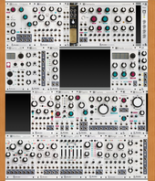 My azure Eurorack