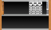My flaming Eurorack