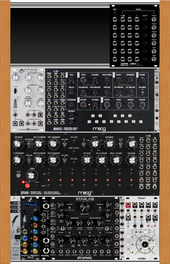 Moog Mother/SUB/DFAM Skiff 60x4