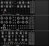 My lunate Eurorack