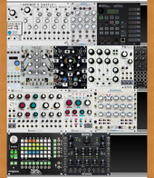 My gusty Eurorack (copied from chamblard)
