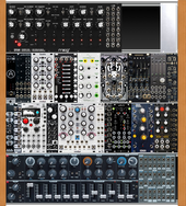 Rackbrute 6U + Minibrute 2s (outd)