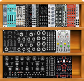 RACKBRUTE 3U + MOOGS