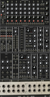 The Dragon Synth; Rack, Right, Rows 1-4 (MU)