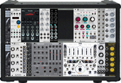 Chord drones and sparse percussion