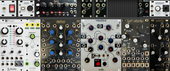 My pockmarked Eurorack