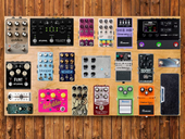 My besprent Pedalboard (Temple Audio Trio 28" x 16.5"ish) (copy)