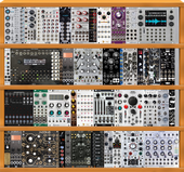 My IRL Eurorack 4 row (no 1u, no terci plague dnm)