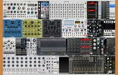 My blotchy Eurorack