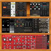 My modeled Eurorack