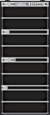 My Eurorack Modular Setup (Rack space optimizer)