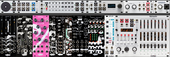 My large Techno-Eurorack 4U / 104