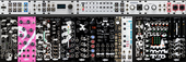 My large Techno-Eurorack 4U / 104