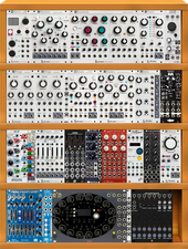 My crucial Eurorack (copied from Gringo Starr)