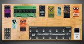 Big guitar board