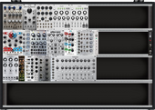 My grey Eurorack (copied from dkono)