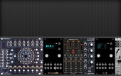 My sequencing and mixing Eurorack