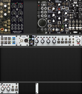 My backhand Eurorack (copy) (copy)