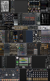 Tip-Top Z-Ears + Intellijel 7U + Desktop &amp; Control Rows