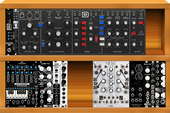 Current setup With Model D on Rack
