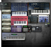 Studio Setup (Synths and Drum Machines)