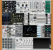My supine Eurorack