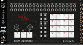 Erica synth drum sequencer (dans boîtier 48 HP unpowered)