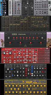 Behringer Mono Synth Rack (Working Model)