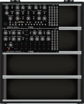 My chevroned Eurorack (copy)