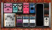 My mossy Pedalboard