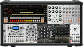 Rack around SOMA Lyra8-FX (as per mylarmelodies video "The WILDEST Eurorack Delay...")