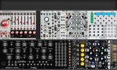 My checkered Eurorack (copy) (copy)