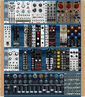Rackbrute 6U + 3U + Minibrute 2s