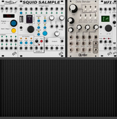 My mounted Eurorack
