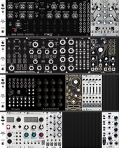 My zebrine Eurorack