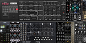 My crisscross Eurorack
