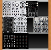 My zonate Eurorack
